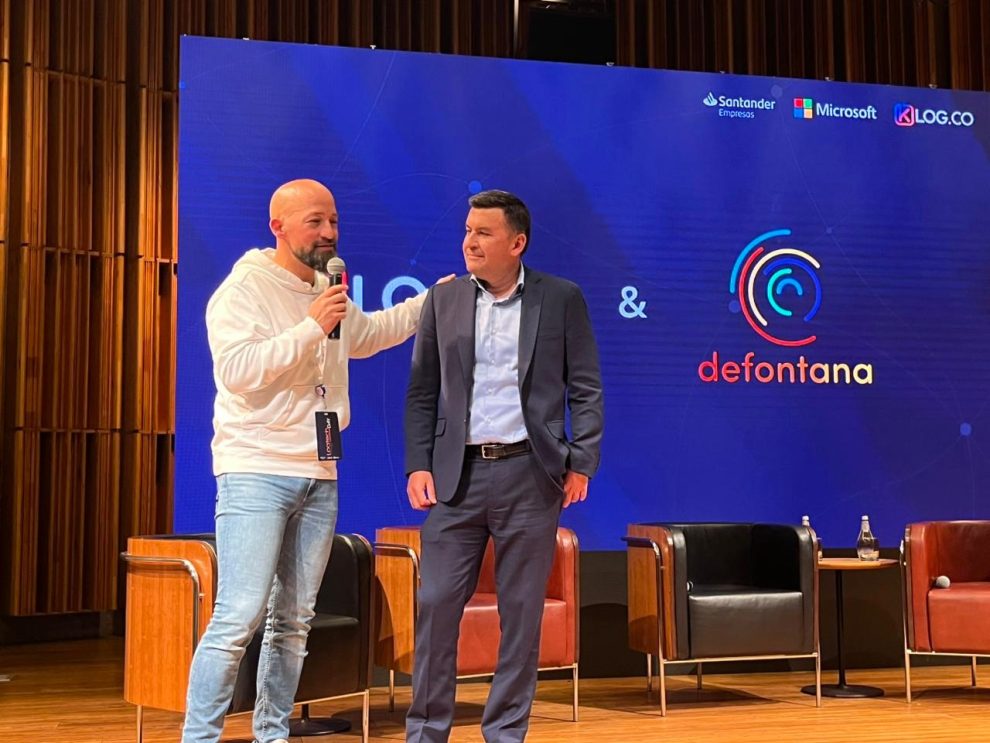 Janan Knust, CEO KLog.co _ Diego González, CEO Defontana
