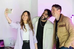 De Moov Media Group: Andrea Vidal, Claudio Cadagan, Rodrigo Andrade